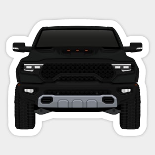 Ram Black + Black Sticker